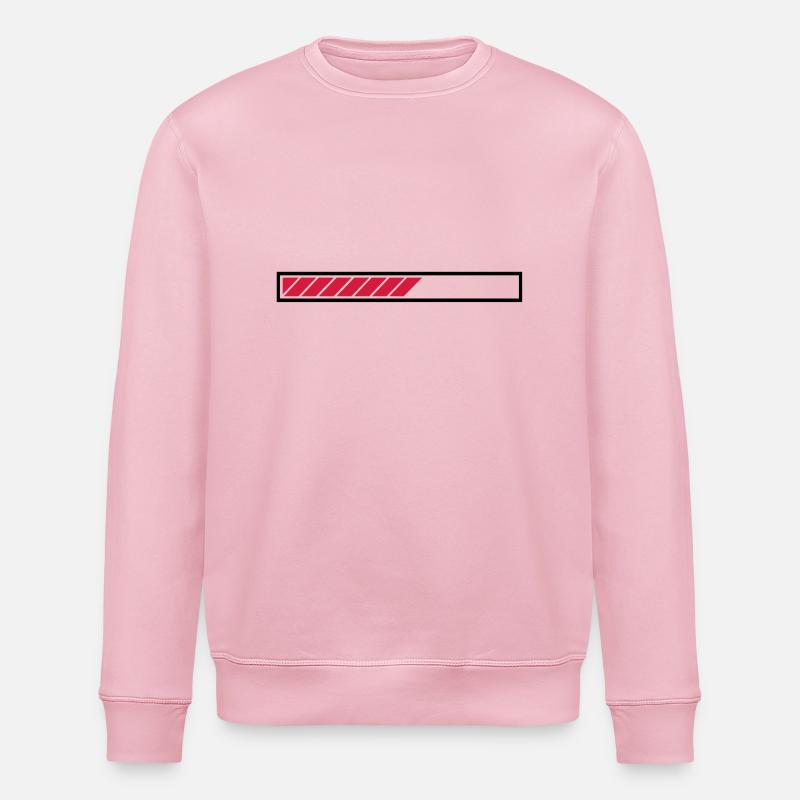 Loading loading bar bar - Stanley/Stella ROLLER Unisex Organic Sweatshirt - cotton pink