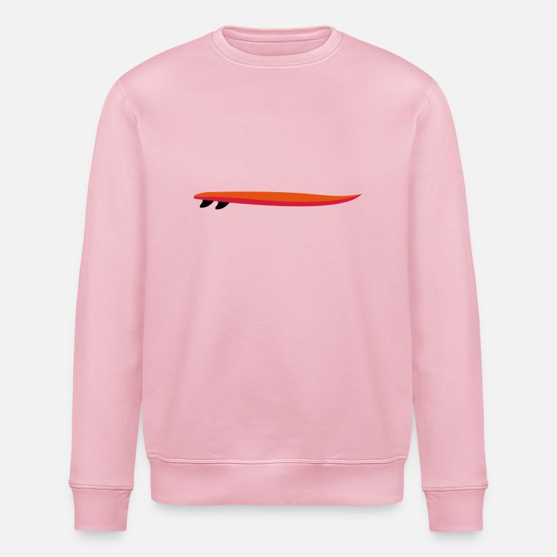 SURFING - Stanley/Stella Unisex Bio-Sweatshirt ROLLER - Hellrosa
