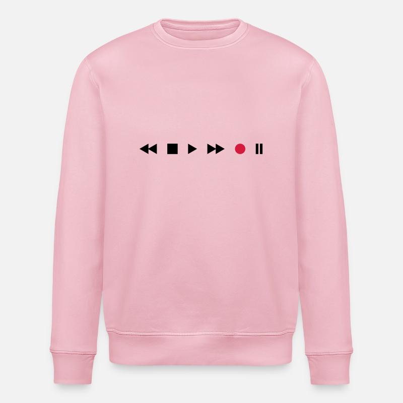 Tape Deck - Stanley/Stella Unisex Bio-Sweatshirt ROLLER - Hellrosa