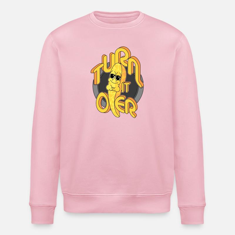 DREHEN SIE ES UM - Stanley/Stella Unisex Bio-Sweatshirt ROLLER - Hellrosa