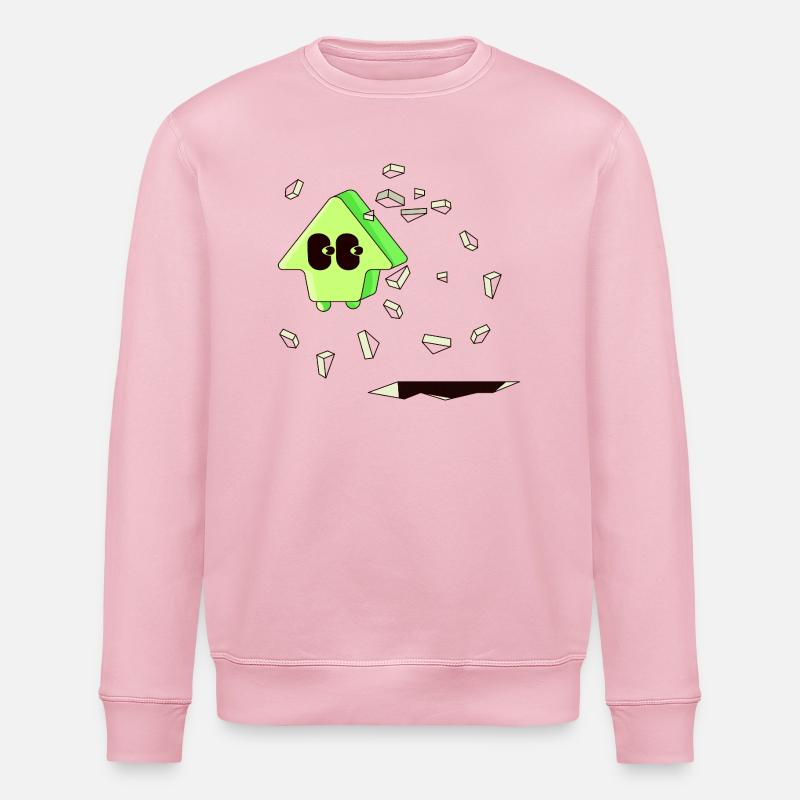 MONTÉE - Sweat bio ROLLER Stanley/Stella Unisexe - rose pâle