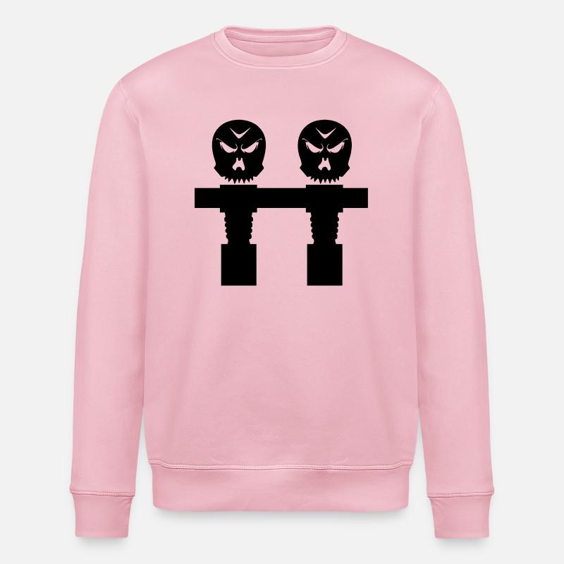 tischkicker - tischfußball - tischfussball - Stanley/Stella Unisex Bio-Sweatshirt ROLLER - Hellrosa