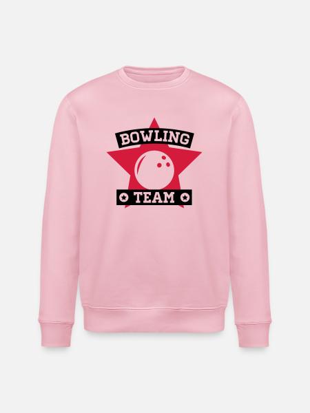 bowling_team__1_f2 - Stanley/Stella Unisex Bio-Sweatshirt ROLLER - Hellrosa