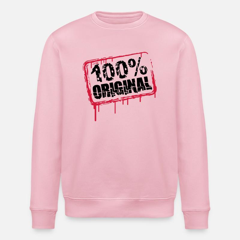 100% Original Stempel Cool - Stanley/Stella ROLLER Unisex Organic Sweatshirt - cotton pink