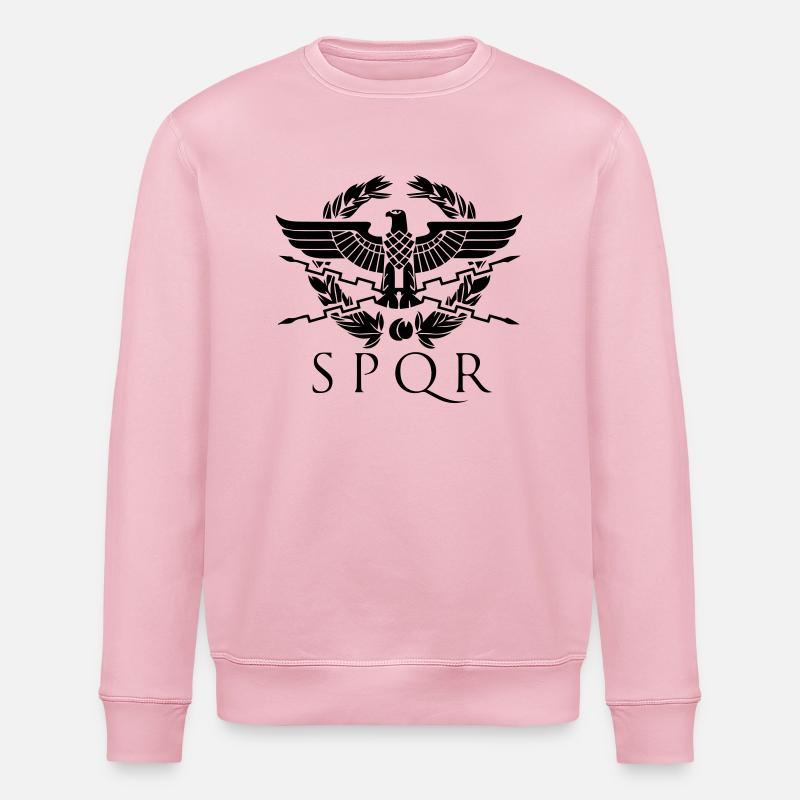 spqr hemblem - Sweat bio ROLLER Stanley/Stella Unisexe - rose pâle