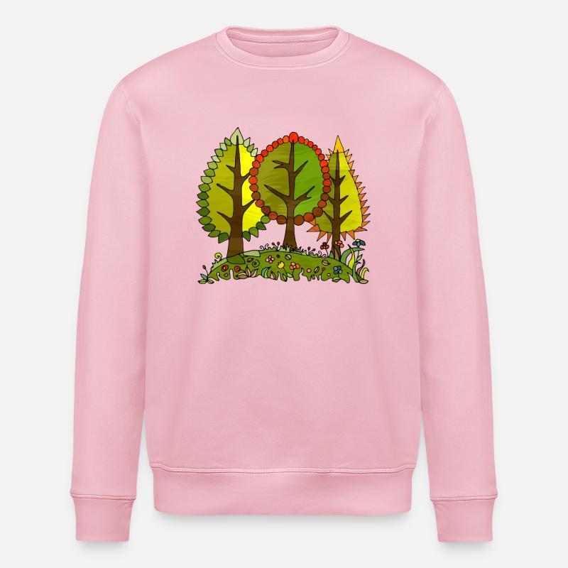 Baum - Stanley/Stella Unisex Bio-Sweatshirt ROLLER - Hellrosa