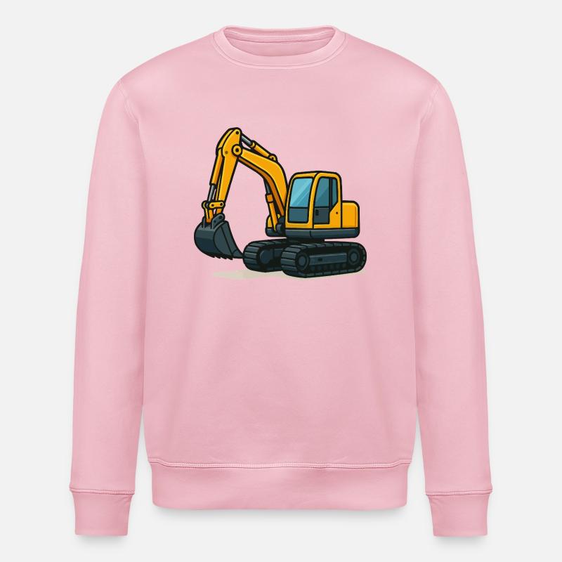 bagger comic - Stanley/Stella Unisex Bio-Sweatshirt ROLLER - Hellrosa