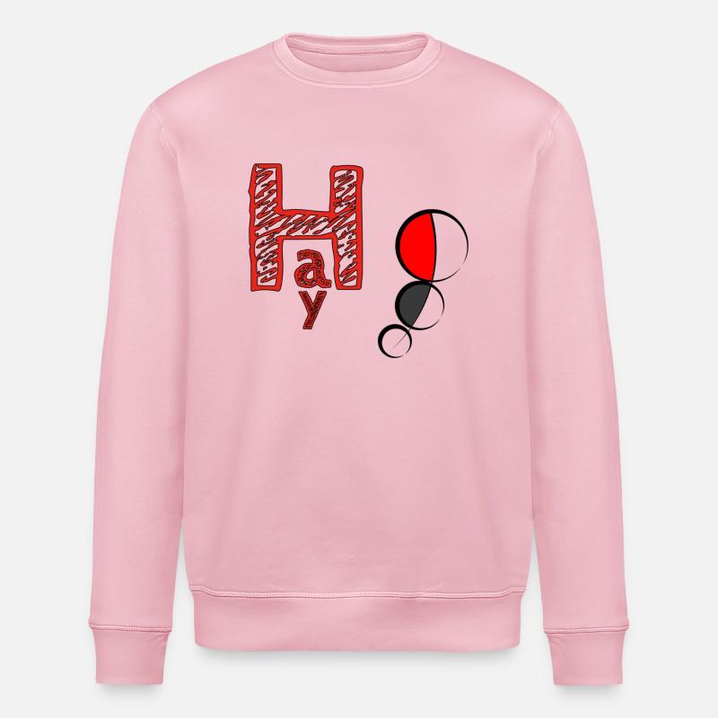 coole - Stanley/Stella Unisex Bio-Sweatshirt ROLLER - Hellrosa