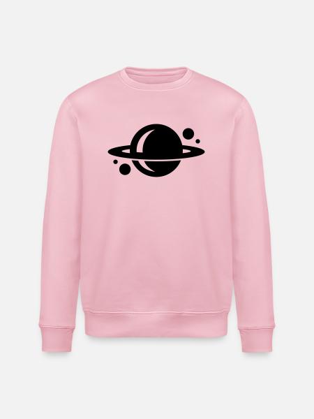 planet - Stanley/Stella Unisex Bio-Sweatshirt ROLLER - Hellrosa
