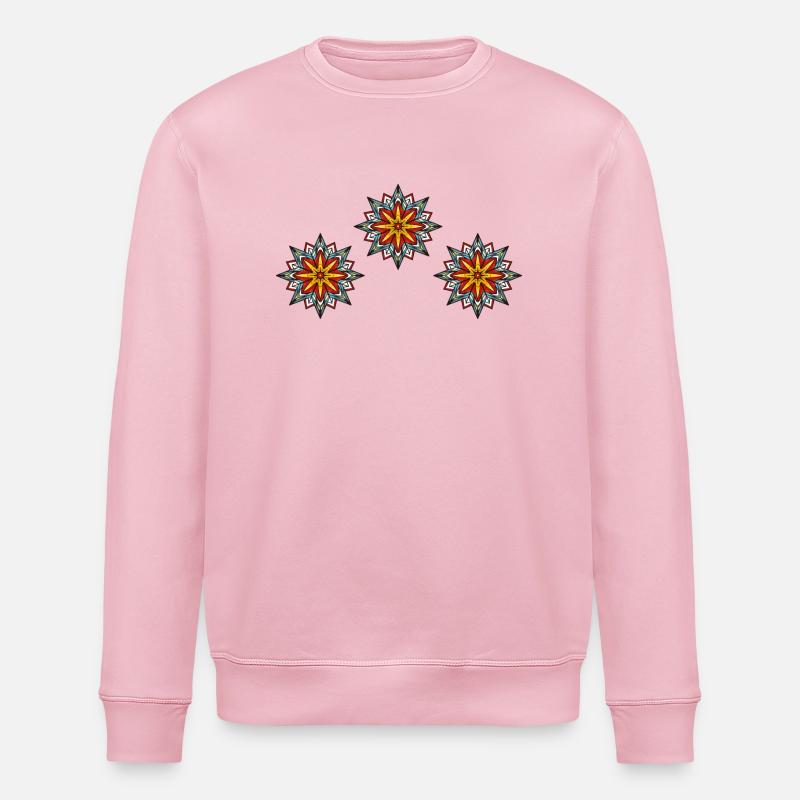 frost eiskristall 3 - Stanley/Stella Unisex Bio-Sweatshirt ROLLER - Hellrosa