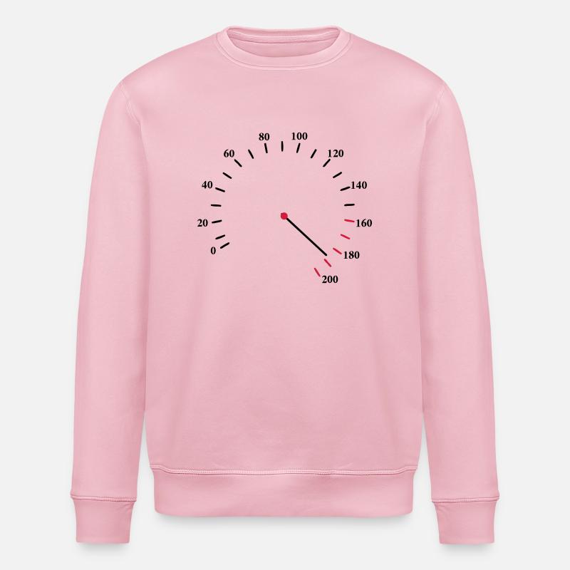 Tacho Schnell - Stanley/Stella Unisex Bio-Sweatshirt ROLLER - Hellrosa