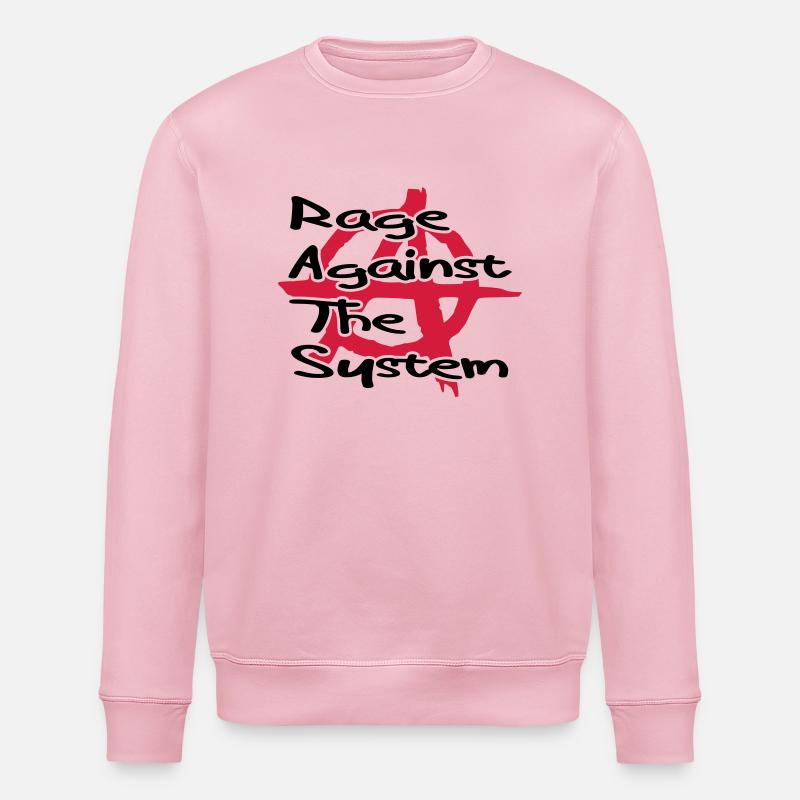 Anarchy__V007 - Stanley/Stella Unisex Bio-Sweatshirt ROLLER - Hellrosa