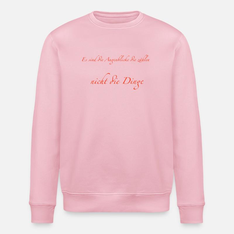 Augenblicke - Stanley/Stella Unisex Bio-Sweatshirt ROLLER - Hellrosa