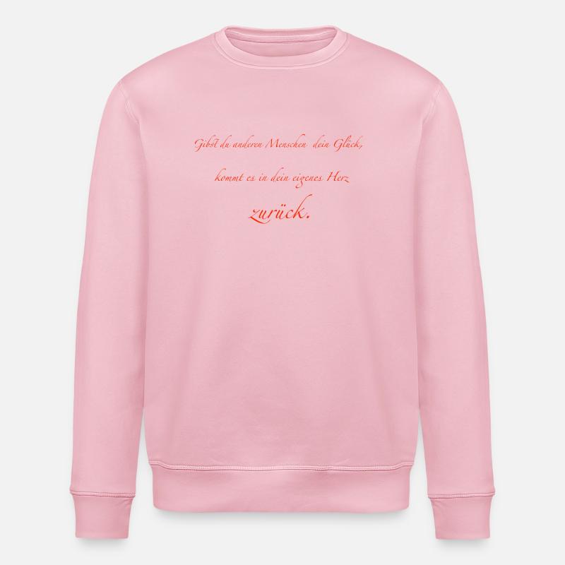 Belle phrase - Sweat bio ROLLER Stanley/Stella Unisexe - rose pâle