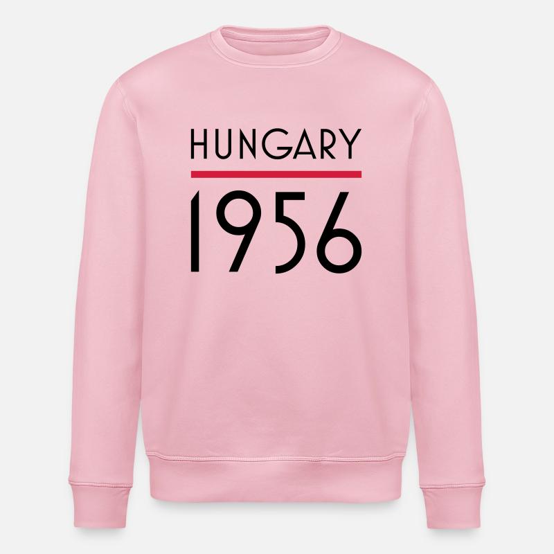 Hungary 1956 - Sweat bio ROLLER Stanley/Stella Unisexe - rose pâle