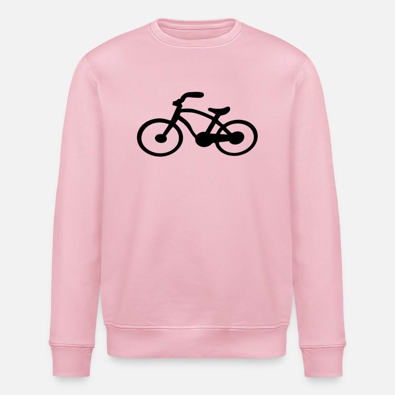 vélo lowrider - Sweat bio ROLLER Stanley/Stella Unisexe - rose pâle