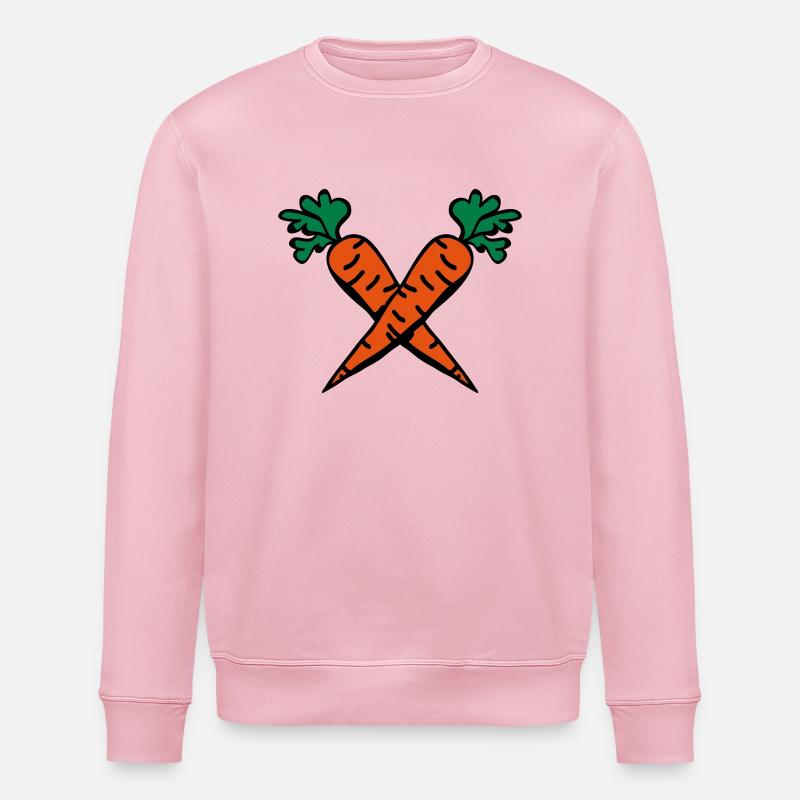 moehren_pa3 - Stanley/Stella Unisex Bio-Sweatshirt ROLLER - Hellrosa