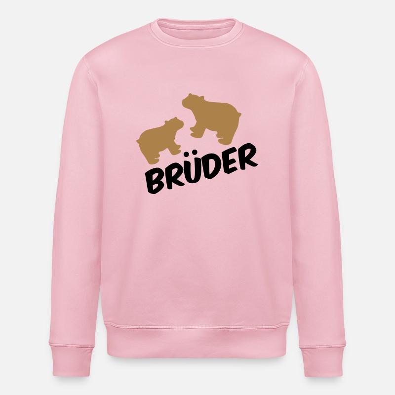 frères - Sweat bio ROLLER Stanley/Stella Unisexe - rose pâle