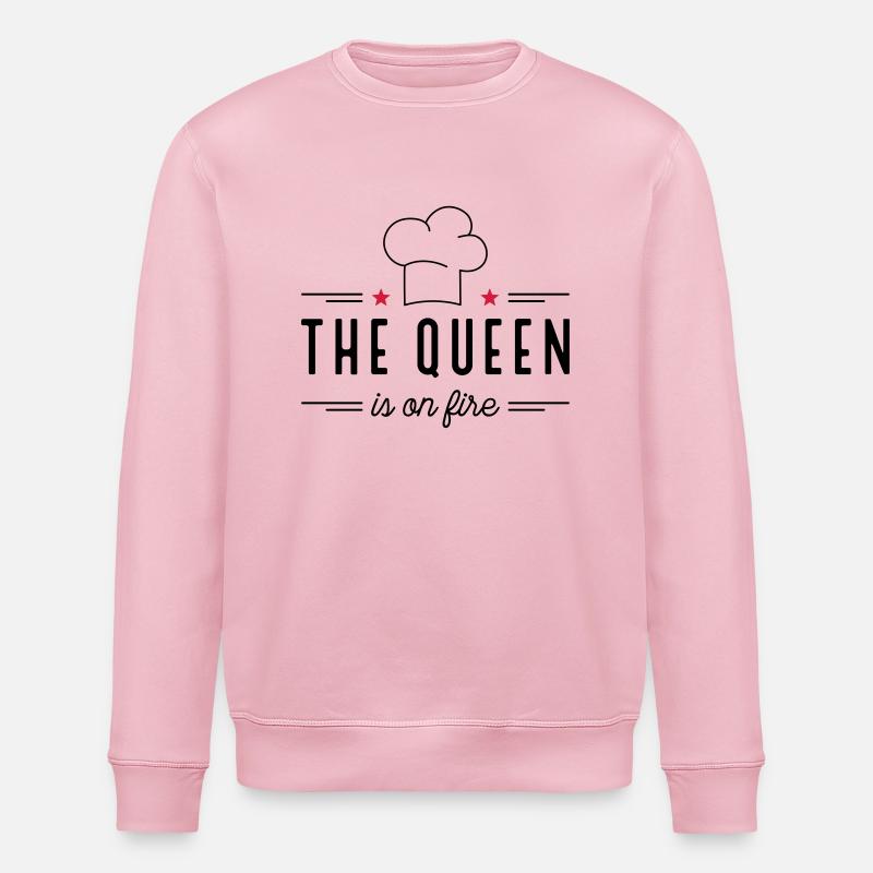 Köchin - Stanley/Stella Unisex Bio-Sweatshirt ROLLER - Hellrosa
