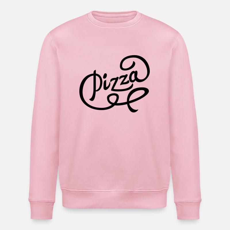 Pizza - Sweat bio ROLLER Stanley/Stella Unisexe - rose pâle
