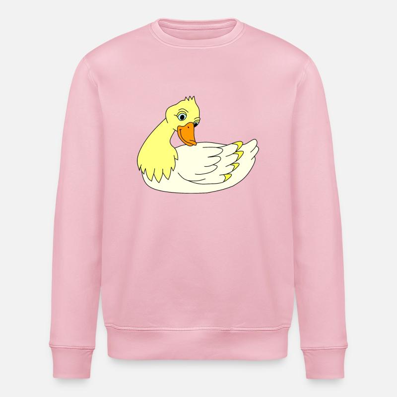 Ente - Stanley/Stella Unisex Bio-Sweatshirt ROLLER - Hellrosa