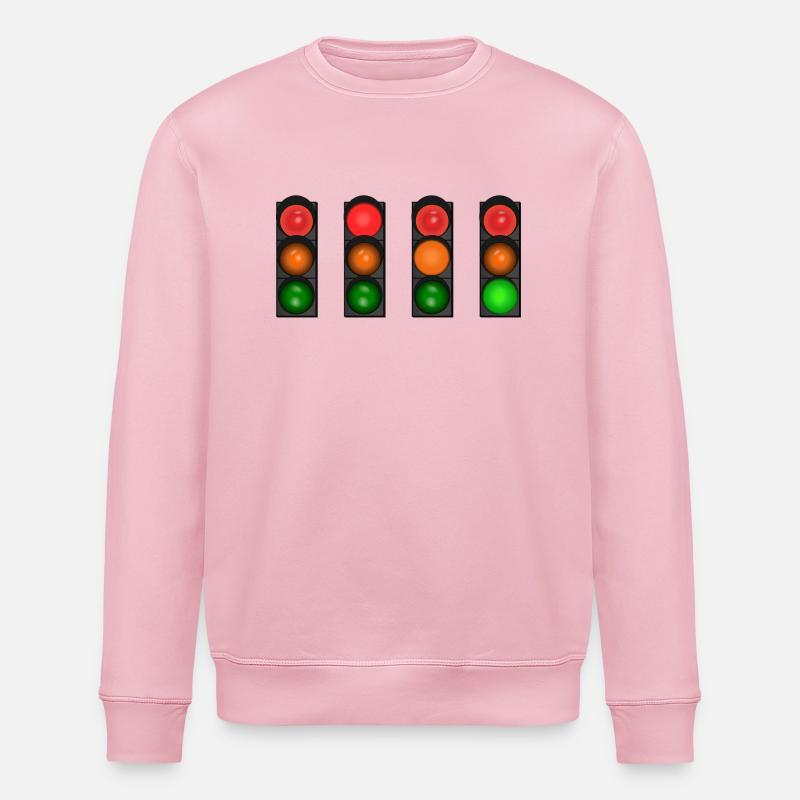 Ampel - Stanley/Stella Unisex Bio-Sweatshirt ROLLER - Hellrosa