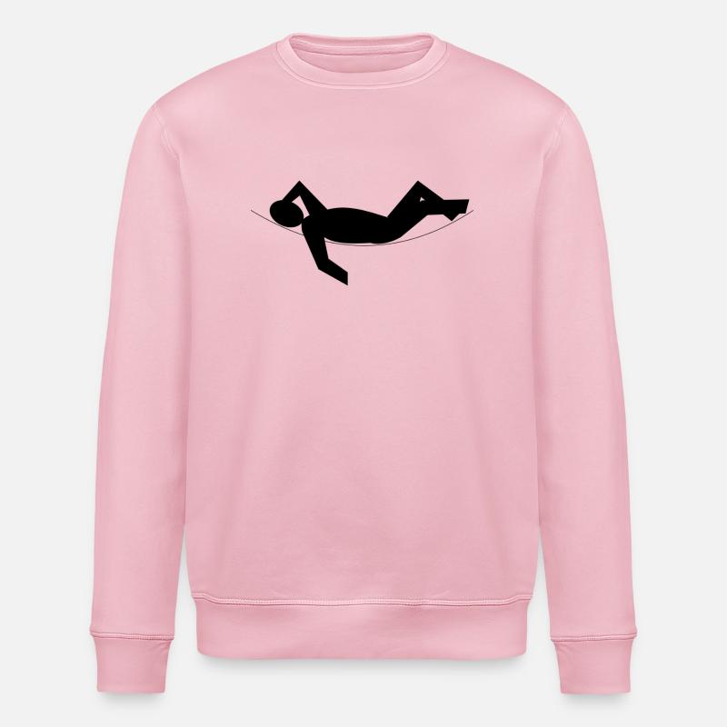 hammock - Stanley/Stella ROLLER Unisex Organic Sweatshirt - cotton pink