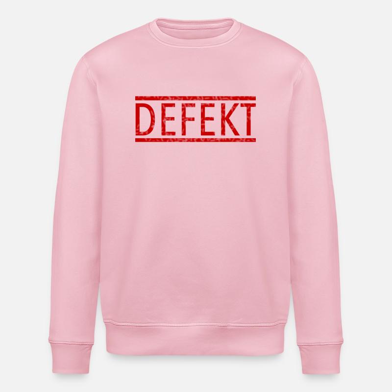 DEFEKT - Stanley/Stella Unisex Bio-Sweatshirt ROLLER - Hellrosa