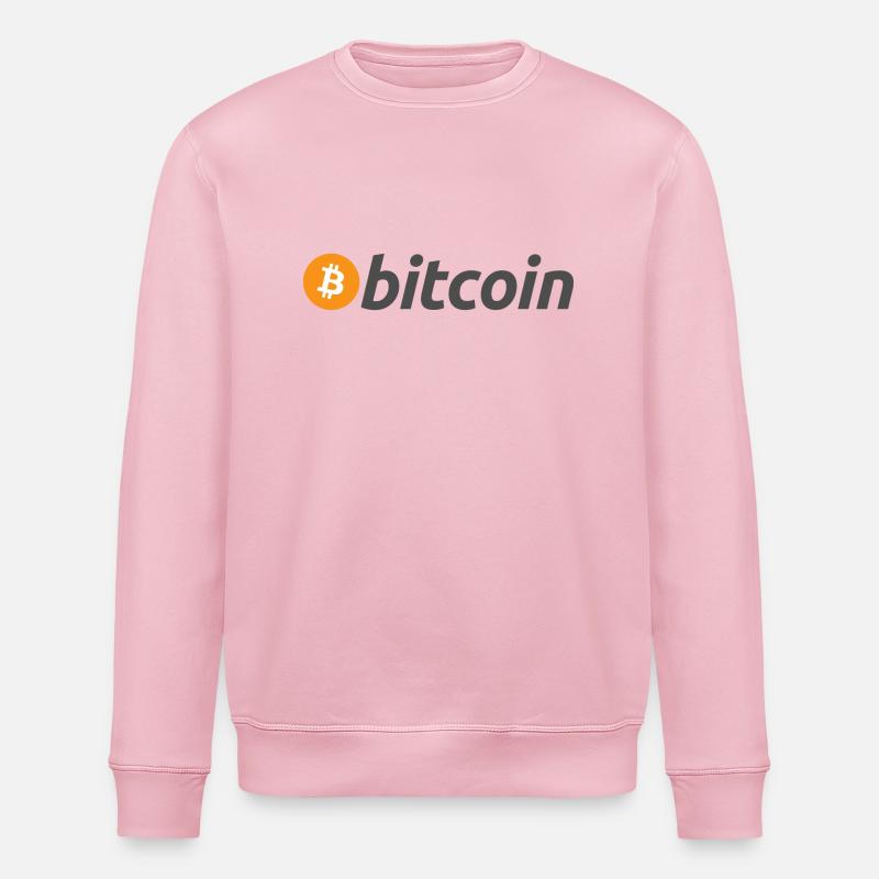 Bitcoin - Sweat bio ROLLER Stanley/Stella Unisexe - rose pâle