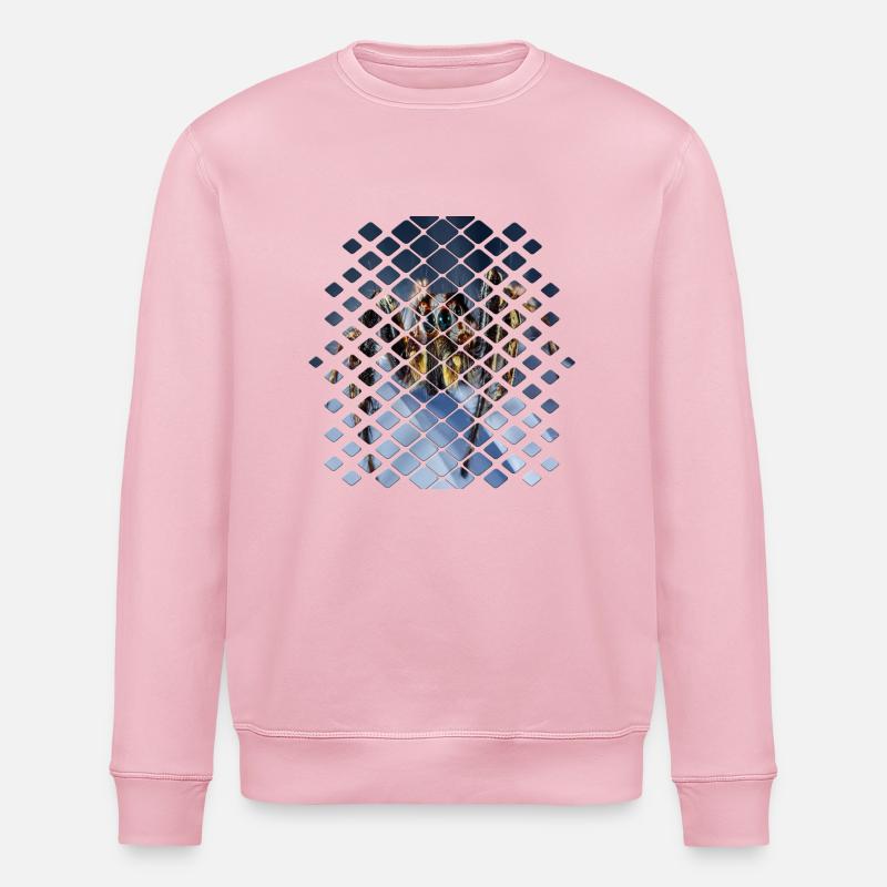 Spinne - Stanley/Stella Unisex Bio-Sweatshirt ROLLER - Hellrosa