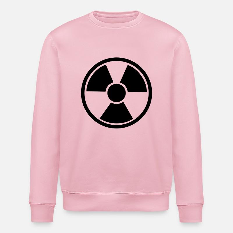 Atom kern energie nuclear - Stanley/Stella Unisex Bio-Sweatshirt ROLLER - Hellrosa