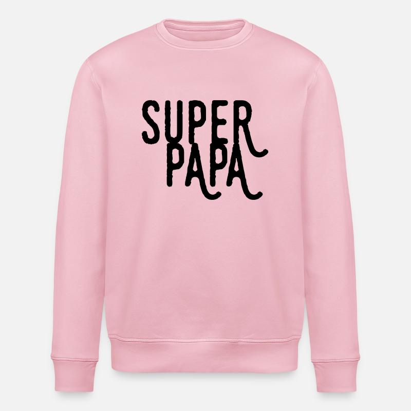 papa - Stanley/Stella ROLLER Unisex Organic Sweatshirt - cotton pink
