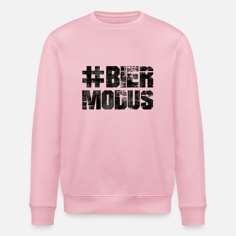 bier modus - Stanley/Stella Unisex Bio-Sweatshirt ROLLER - Hellrosa