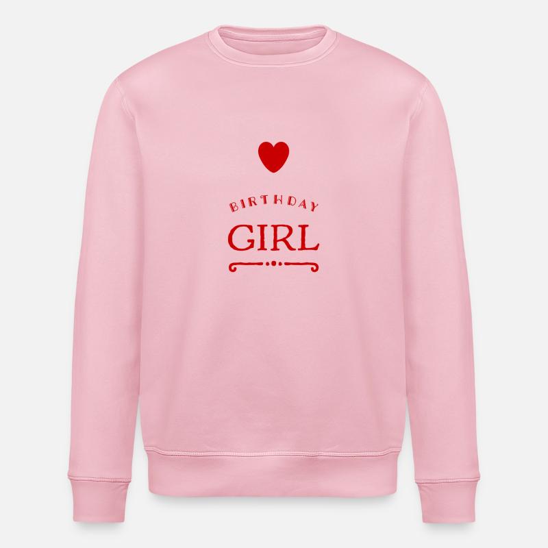 C’est mon anniversaire - Sweat bio ROLLER Stanley/Stella Unisexe - rose pâle