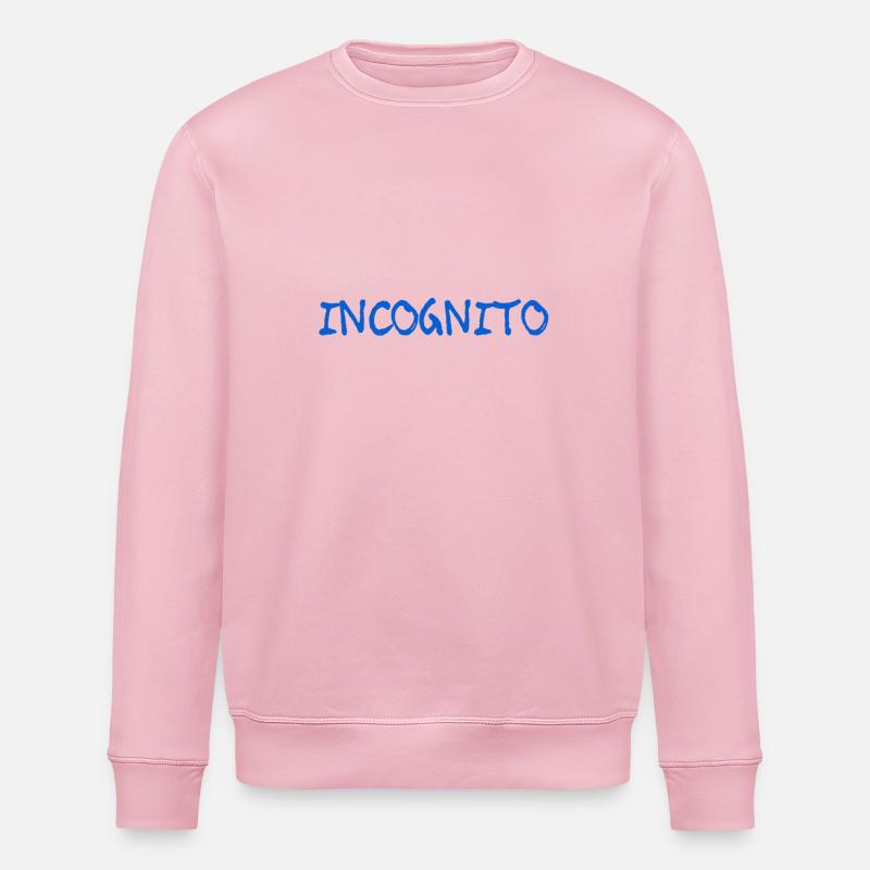 ich bin nicht zu erkennen - Stanley/Stella Unisex Bio-Sweatshirt ROLLER - Hellrosa