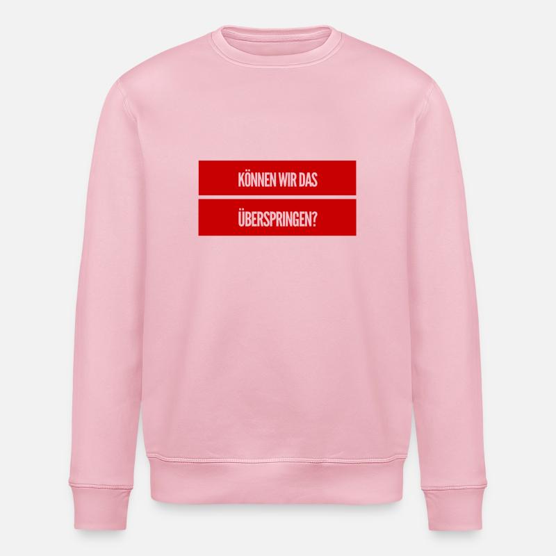 einfach überspringen - Stanley/Stella Unisex Bio-Sweatshirt ROLLER - Hellrosa