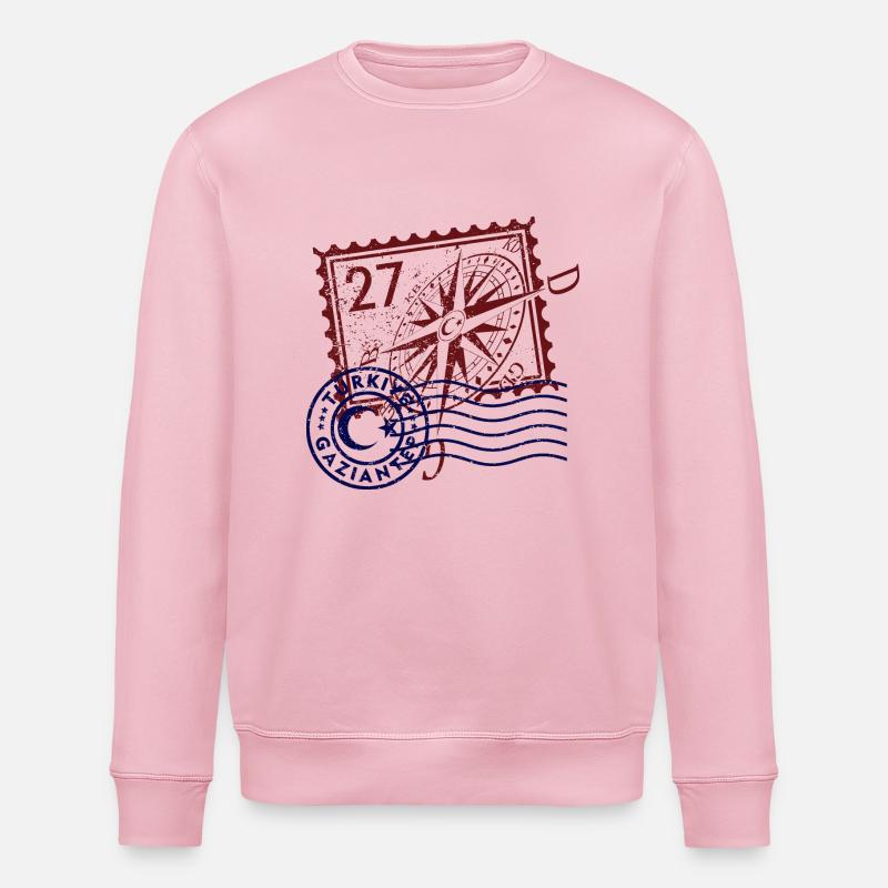 Gaziantep - Stanley/Stella Unisex Bio-Sweatshirt ROLLER - Hellrosa