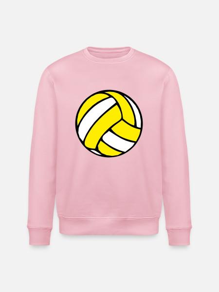 Beachvolleyball Beachball 2510 - Stanley/Stella Unisex Bio-Sweatshirt ROLLER - Hellrosa