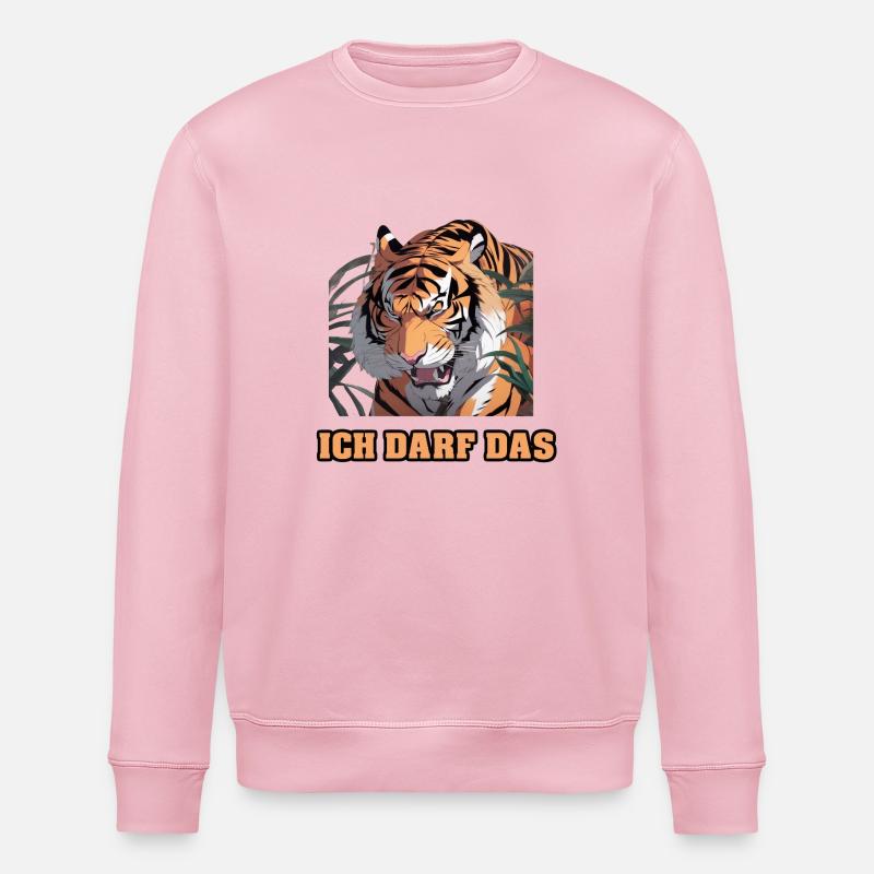 Ich darf das - Stanley/Stella Unisex Bio-Sweatshirt ROLLER - Hellrosa