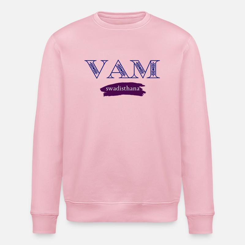 VAM - Stanley/Stella Unisex Bio-Sweatshirt ROLLER - Hellrosa