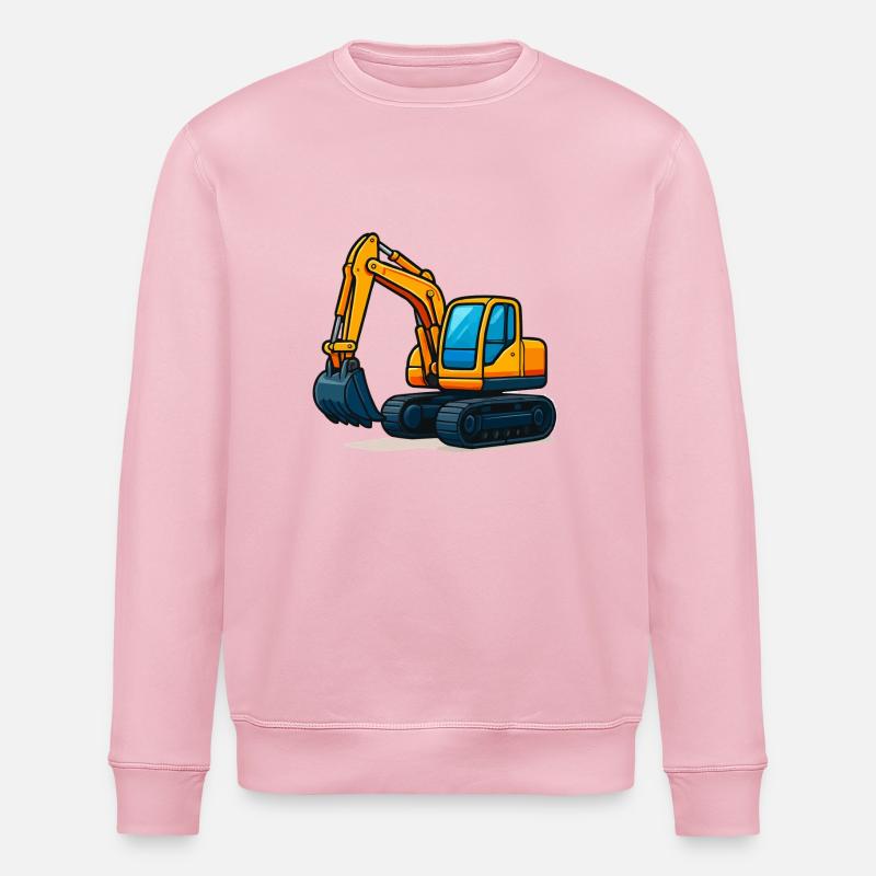bagger comic 1 - Stanley/Stella Unisex Bio-Sweatshirt ROLLER - Hellrosa