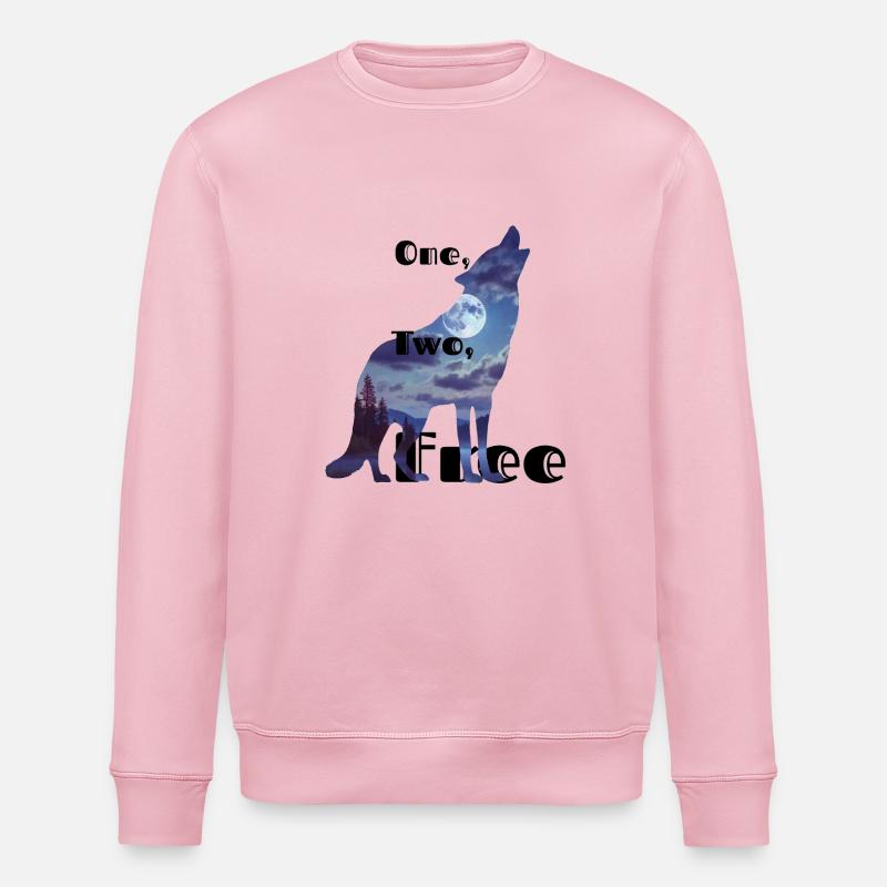 One, two, free 3 - Stanley/Stella Unisex Bio-Sweatshirt ROLLER - Hellrosa