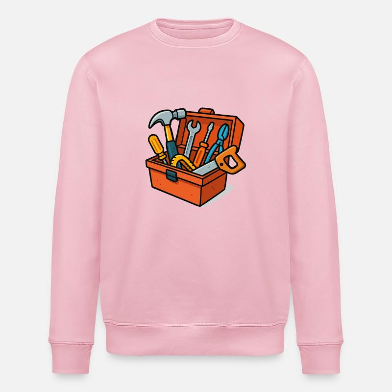 toolbox - Sweat bio ROLLER Stanley/Stella Unisexe - rose pâle