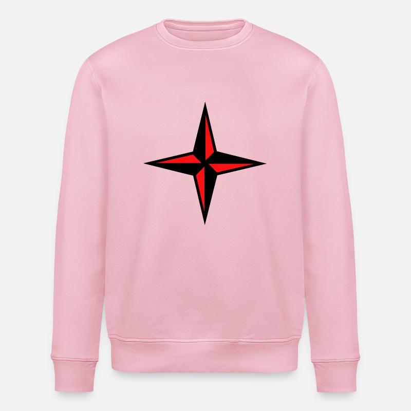 Windrose - Stanley/Stella Unisex Bio-Sweatshirt ROLLER - Hellrosa