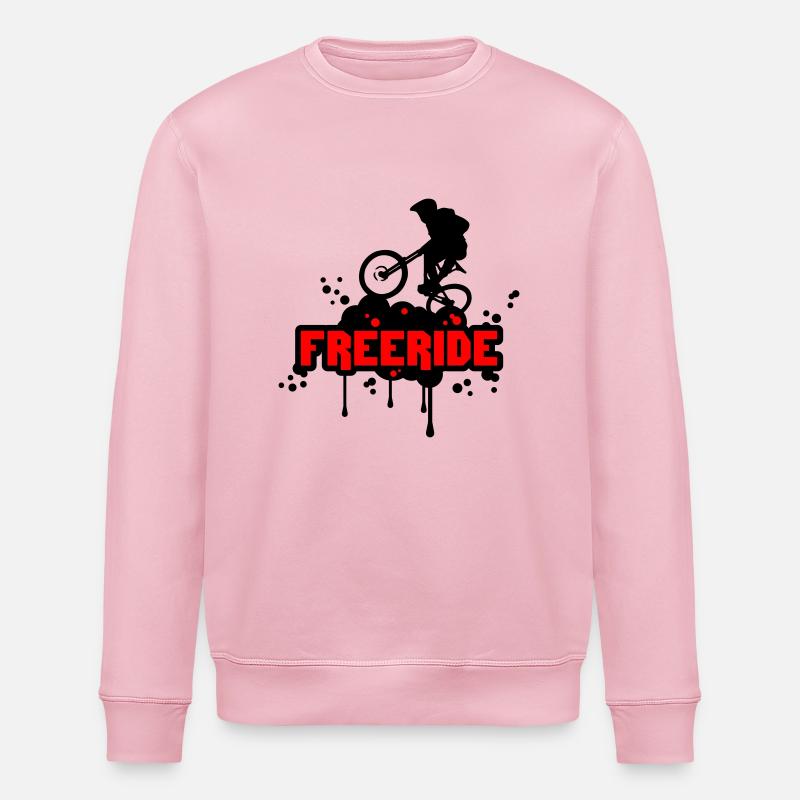 Freeride - Stanley/Stella Unisex Bio-Sweatshirt ROLLER - Hellrosa