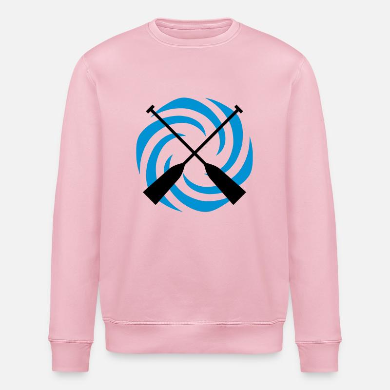 turbine_paddel - Stanley/Stella Unisex Bio-Sweatshirt ROLLER - Hellrosa