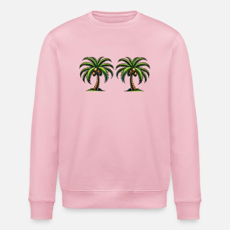 palme 2 - Stanley/Stella Unisex Bio-Sweatshirt ROLLER - Hellrosa