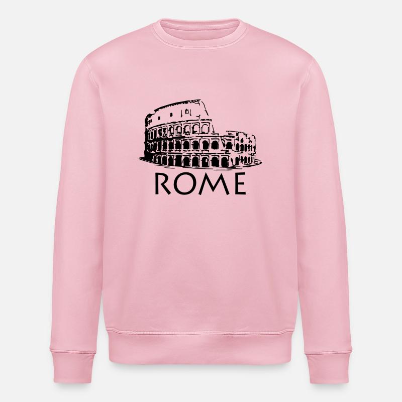 Rome - Stanley/Stella Unisex Bio-Sweatshirt ROLLER - Hellrosa