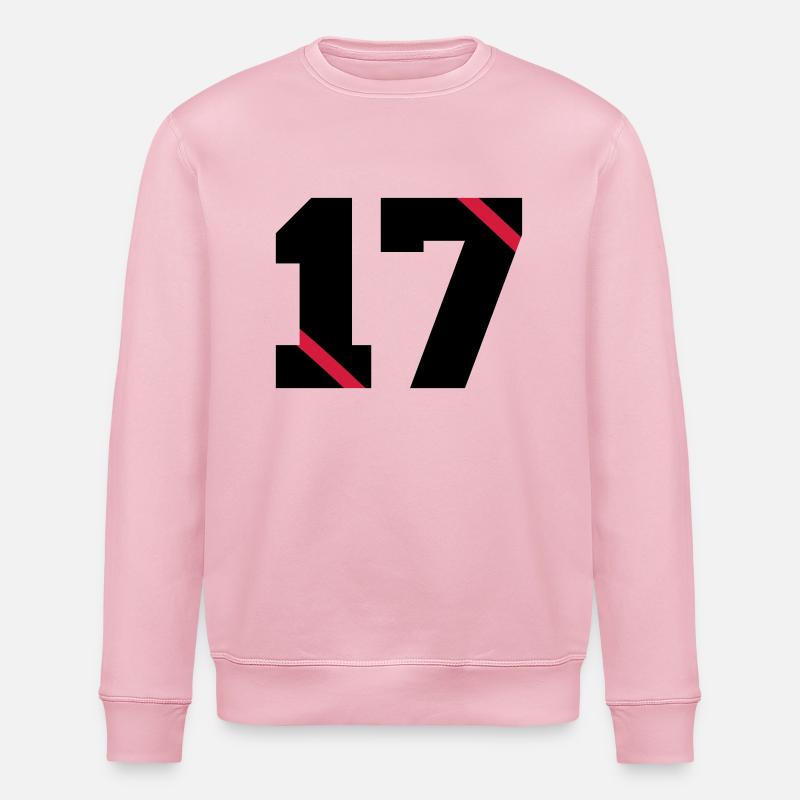 17 - Stanley/Stella ROLLER Unisex Organic Sweatshirt - cotton pink