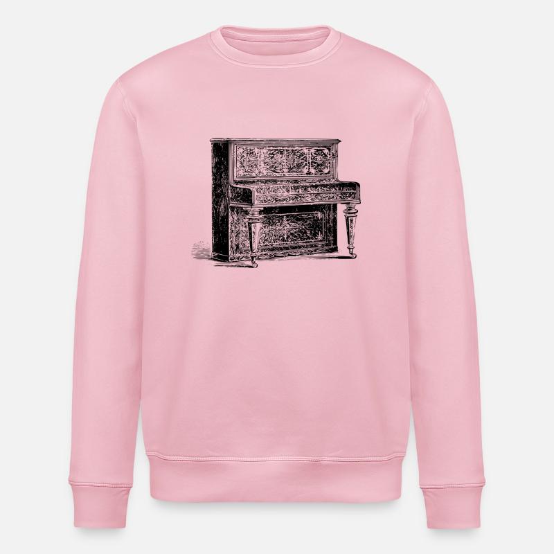 Klavier - Stanley/Stella Unisex Bio-Sweatshirt ROLLER - Hellrosa